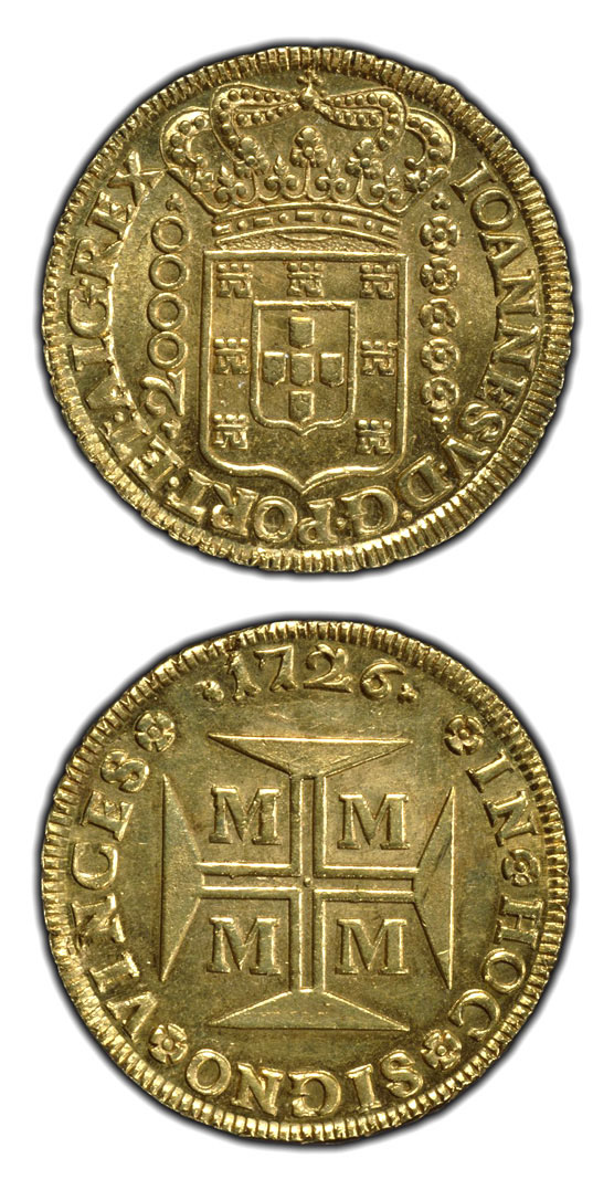 Münze aus Gold, Portugal in 100 Objekten